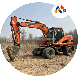Doosan รถขุด DH150W-7ล้อ DH150W-7มือสองรถขุดไฮดรอลิกมือสอง - Product Image 1