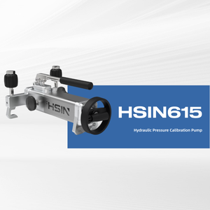 Comparateur de pression 400 bars HSIN615, pompe manuelle portable pour étalonnage hydraulique eau/huile, haute précision HSIN615, presse hydraulique manuelle - Product Image 1