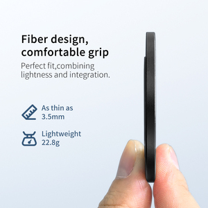 Supporto ad Anello Magnetico Regolabile in Fibra di Carbonio e Lega <span class=keywords><strong>per</strong></span> <span class=keywords><strong>iPhone</strong></span> Air Pro Max - Multicolore - Product Image 5