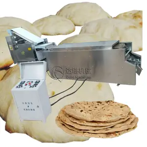 自动玉米饼roti制造商/扁平面包生产线出售/阿拉伯面包制造商