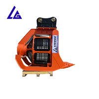 Godet rotatif de criblage LIGONG type trommel pour excavatrice de 3,5 à 30 tonnes, pour le criblage de sols sur sites miniers, certifié CE, prix usine