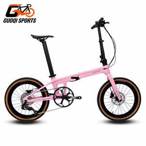Bicicleta Plegable de Fibra de Carbono Portátil, Profesional, para Carreras y Desplazamientos Urbanos, 12 Velocidades, Cambio Electrónico EDS, Ruedas de 20 Pulgadas, Tipo Carretera - Product Image 2