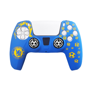 Đen huyền thoại Wukong Silicone trường hợp cho ps5 Gamepad với 2 pcs <span class=keywords><strong>Thumbstick</strong></span> Grips ps5 điều khiển bìa da - Product Image 5