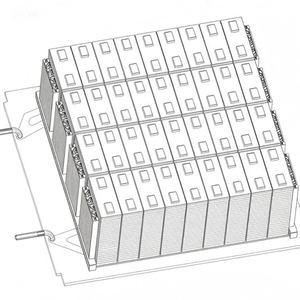 Capa Superior do Pacote de Baterias do Sistema de Armazenamento de Energia 280ah, Capa para Pacote de Baterias 1P52 ESS - Product Image 4