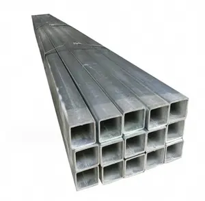 ASTM Q235B 15mm tubo in acciaio pre zincato tubo tubo d'acciaio rotondo a sezione cava