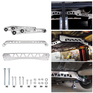 Honda Civic 96-00 EK อะลูมิเนียมอัลลอยรองรับแท่งกันโคลงแขนสวิงบาร์ผสม LCA006เงิน - Product Image 4