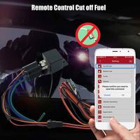 Traceur GPS 4G pour moto, localisateur de suivi dissimulé, coupure à distance du carburant, détection ACC, systèmes de sécurité automobile, application gratuite