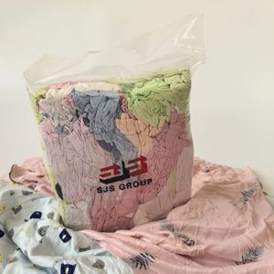 Trapos de Limpieza Industriales de Algodón de Color Claro, Grado Mixto, Trapo de Algodón para Limpieza - Product Image 1