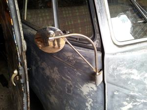 侧面竖琴镜臂兼容VW 2型总线分屏1950-1967不锈钢全抛光 - Product Image 3