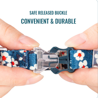 Truelove Meilleures offres mignon Durable doux chat collier pour animaux de compagnie fleur mode haute qualité réglable chien produit collier nom cloche