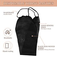 Ventes en gros de sous-vêtements jetables pour massage et spa, soutien-gorge et string jetables, ensemble de culottes pour voyageurs