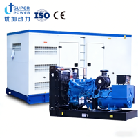 Générateur diesel triphasé à châssis ouvert de haute qualité Cummis 320 kW 400 kVA, automatique 1800 tr/min, faible consommation de carburant, option ATS, 50 Hz/60 Hz