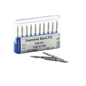 FO-21(ISO249-014M) fg314 Shank ngọn lửa Nha Khoa Kim Cương <span class=keywords><strong>burs</strong></span> - Product Image 6