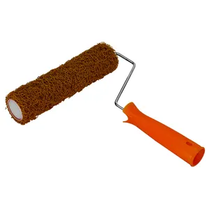 US style PVC brown paint roller brush