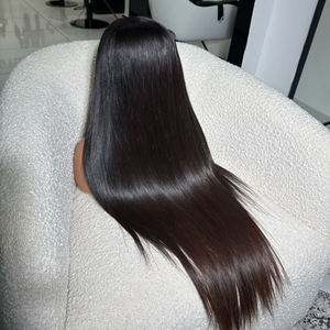 Perruque Bob Lace Frontale 13x4 Pas Chère, Coupe Droite, 100% Cheveux Humains Naturels, Tissages et Perruques Bob en Cheveux Bruts Brésiliens pour Femme - Product Image 6