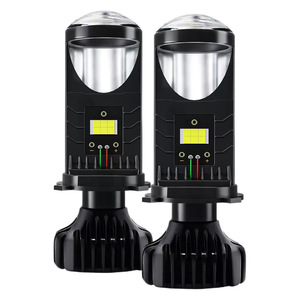 Faros LED para Auto Y6D Y7D Y8, 12V, Nuevo, Súper Brillante, H4 6000K, Luz Alta/Baja, Lente Proyector Ojo de Pez - Product Image 5