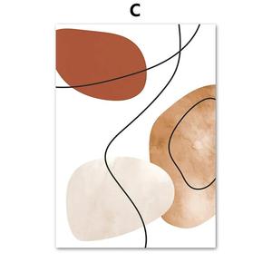 Peinture décorative abstraite, <span class=keywords><strong>visage</strong></span> et corps de <span class=keywords><strong>femme</strong></span>, art <span class=keywords><strong>moderne</strong></span> minimaliste sans cadre, toile suspendue pour salon, chambre à coucher, mur - Product Image 5