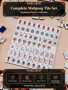 Set Mahjong Americano di Halloween 160 Tessere Ecologico Regalo per Feste Poker 4 Giocatori in Acrilico <span class=keywords><strong>con</strong></span> Tessere <span class=keywords><strong>con</strong></span> Personaggi e Retro a <span class=keywords><strong>Ragnatela</strong></span> - Product Image 2