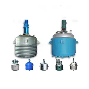 2024L Jacketed Chemical Reactor Continuous Stir Tank Reactor With Plug Flow Mixing Tank