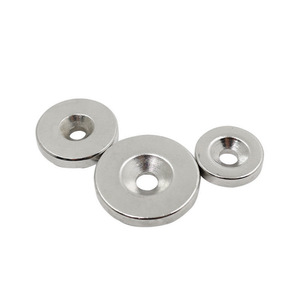 Magneti al Neodimio Personalizzati di Alta Qualità a Buon Prezzo con Foro Svasato, Potenti Magneti a Vaso con Viti, Campioni Gratuiti - Product Image 1