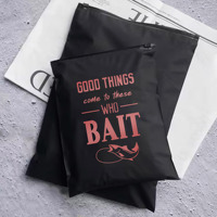 Bolsa de Plástico con Cierre Ziplock Personalizada, CPE Mate Esmerilado, Reutilizable, con Logotipo, para Ropa