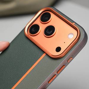 Funda para Teléfono de Cuero PU con Bloques de Color, Compatible con <span class=keywords><strong>iPhone</strong></span> 14, 15, 16, 17 <span class=keywords><strong>Pro</strong></span> Max, <span class=keywords><strong>13</strong></span> y Modelos N52, con Protección Contra Caídas - Product Image 6