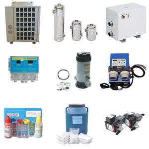 Guangdong Water Crown - Juego Completo de Accesorios para Piscina de Alta Presión con Clorador, Escalera, Cubierta, Filtro, Bomba de Calor y Limpiador - Product Image 2