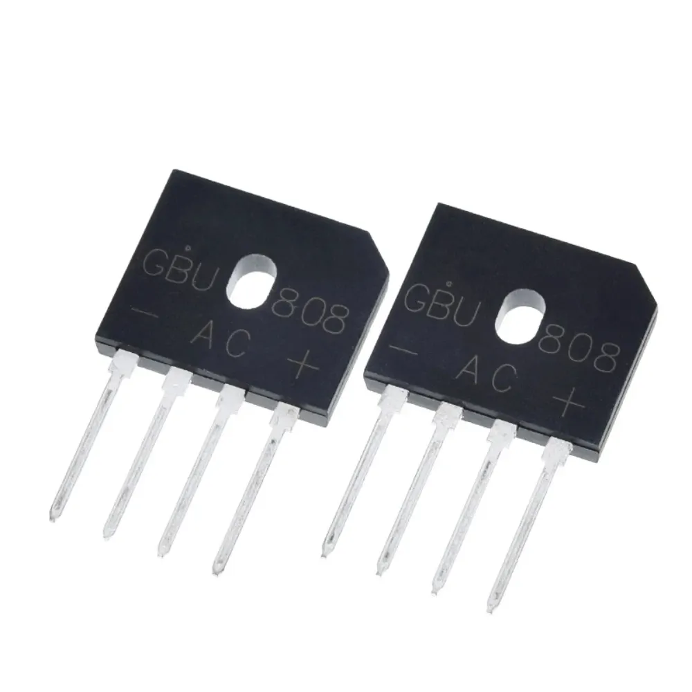 Bom preço 5 peças retificador de ponte de diodo de potência GBU808 800V 8A