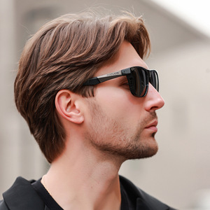 Gafas de sol polarizadas rectangulares para hombre UV400 con montura completa para conducir P1916 - Product Image 1