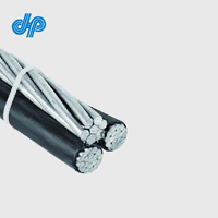 Cable de Aluminio Preensamblado de 10, 16, 25, 35, 50, 70, 95, 120 mm², Precio del Cable de Aluminio LV ABC para Argentina, 70 o 90 Grados