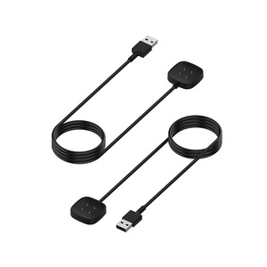 <span class=keywords><strong>Cargador</strong></span> de función de transferencia de datos para <span class=keywords><strong>Fitbit</strong></span> <span class=keywords><strong>Versa</strong></span> 3/Sense, Cable de carga USB magnético, 30cm, 1m - Product Image 2