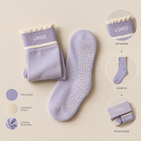 Chaussettes de compression sportives à bord festonné, avec soutien gradué du mollet, taille graduée, motif, placement du logo, pack d'entretien