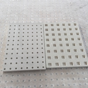 Pannelli Acustici <span class=keywords><strong>in</strong></span> <span class=keywords><strong>Cartongesso</strong></span> 240x120cm 12mm, Fori Quadrati Perforati, Pannelli Fonoassorbenti <span class=keywords><strong>in</strong></span> Gesso per <span class=keywords><strong>Pareti</strong></span> e Soffitti - Product Image 4