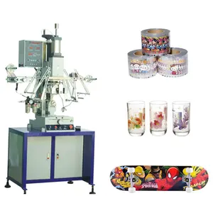 Bucket roller heat transfer foil stamping machine