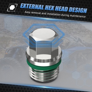 Tapón Magnético de Drenaje de Aceite para Diferencial Delantero NiceCNC UTV para <span class=keywords><strong>Can</strong></span> <span class=keywords><strong>Am</strong></span> <span class=keywords><strong>Maverick</strong></span> <span class=keywords><strong>X3</strong></span> 2018-23 Sport 1000R Trail 1000 Commander 700 - Product Image 5