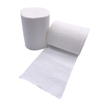 Usine de papier de soie de haute qualité en gros papier de salle de bain imprimé personnalisé 100% pâte de bois marque pas cher 3ply rouleau papier hygiénique