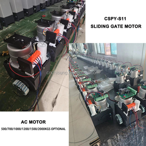 Ouvre-porte coulissant <span class=keywords><strong>motorisé</strong></span> 500-2000KGS Moteur AC Conception intelligente automatique en alliage d'aluminium pour utilisation en villa AC - Product Image 5