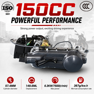 GY6 150CC 4冲程风冷单缸发动机总成备件套件适用于踏板车、轻便摩托车、摩托车SEA - Product Image 1