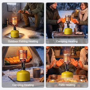 Poêle chauffant en acier inoxydable en gros pour usine, mini-réchaud à <span class=keywords><strong>gaz</strong></span> à <span class=keywords><strong>chauffage</strong></span> rapide, mini-réchaud au butane pour le camping et les voyages en hiver - Product Image 5