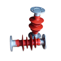 Isolateur composite haute tension MINRONG FZSW-10 10kV, colonne isolante polymère pour l'énergie éolienne et la distribution électrique