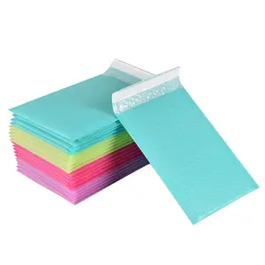New Self-sealing Poly Plastic Bubble Bag Protective Cushioning Pouches For Shipping Packing For Glasses Mail Express Packing