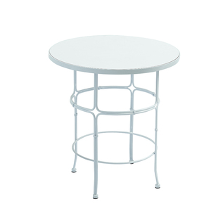 Mobilier <span class=keywords><strong>de</strong></span> café <span class=keywords><strong>blanc</strong></span> vintage bon marché Ensemble table et chaises <span class=keywords><strong>de</strong></span> <span class=keywords><strong>jardin</strong></span> en métal en <span class=keywords><strong>fer</strong></span> <span class=keywords><strong>forgé</strong></span> - Product Image 2
