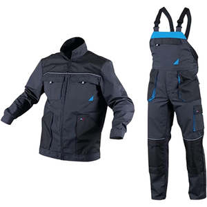 Manteau et bretelles personnalisables pour hommes, costume deux pièces pour tous les hommes qui travaillent - Product Image 1