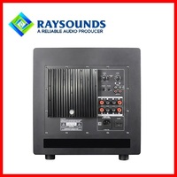 12 inç Aktif Subwoofer 300W Güçlendirilmiş Stüdyo ve Ev Sineması Bas Hoparlörü