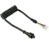 Fábrica OEM ODM Personalizado JST Molex 8PIN Terminal Arnés de cableado M12 Conector hembra Ensamblaje de cable