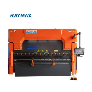 RAYMAX rem tekan CNC Servo penuh dengan sistem dan perangkat perlindungan kelebihan beban, mesin lentur