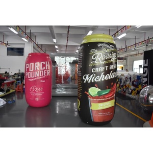 Réplique géante gonflable de canette de bière Michelada de l'oncle Rodrigo - Accessoire publicitaire gonflable promotionnel pour bar/magasin - Product Image 5