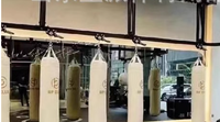 Support mural en acier pour sac de frappe, support de frappe lourd, supports de boxe, équipement de fitness durable