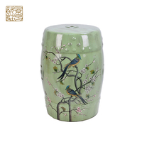 Tabouret de tambour chinois en céramique, jouet artisanal de haut niveau fabriqué en usine, décoration