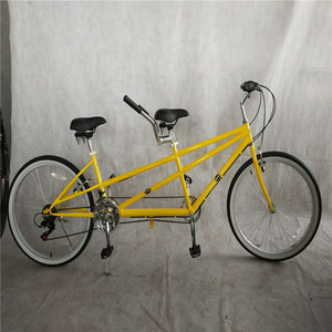 Vélo tandem noir à <span class=keywords><strong>2</strong></span> <span class=keywords><strong>places</strong></span>, 26 pouces, pour la location, idéal pour les voyages en famille et les excursions touristiques - Product Image 5